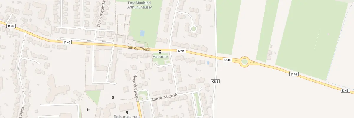 Plan du 11 Rue du Chêne à Combs-la-Ville