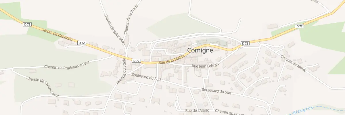 Plan du 22 Rue de la Mairie à Comigne