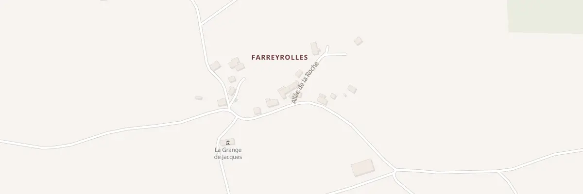Plan du 5012F Farreyrolles à Bourg-Lastic