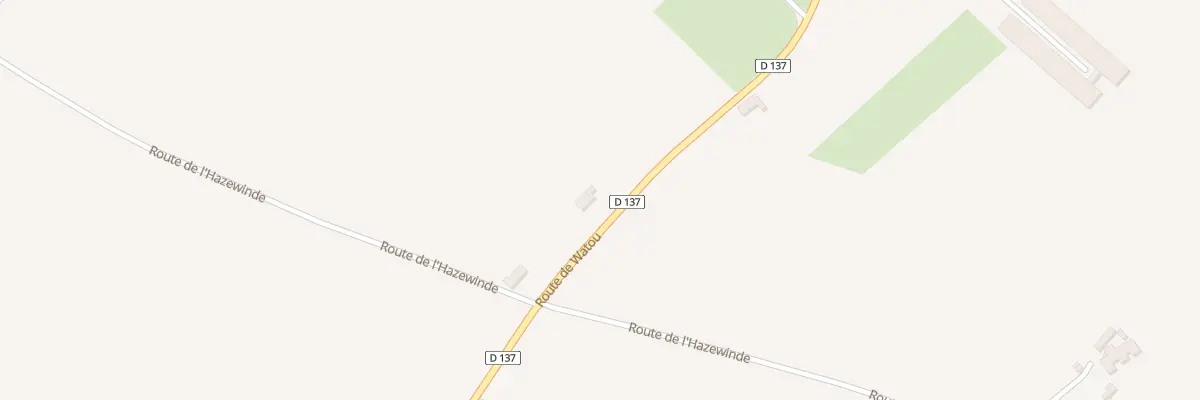 Plan du 835 Rte de Watou à Winnezeele