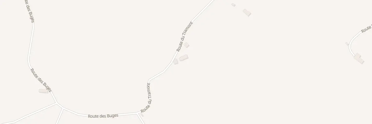 Plan du 5125 Le Tramont à Larodde