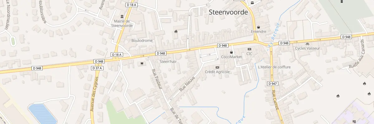 Plan du 47 Gpl Grand Place Norbert Segard à Steenvoorde