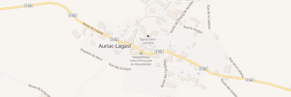 Plan du 5028 Auriac Lagast à Auriac-Lagast
