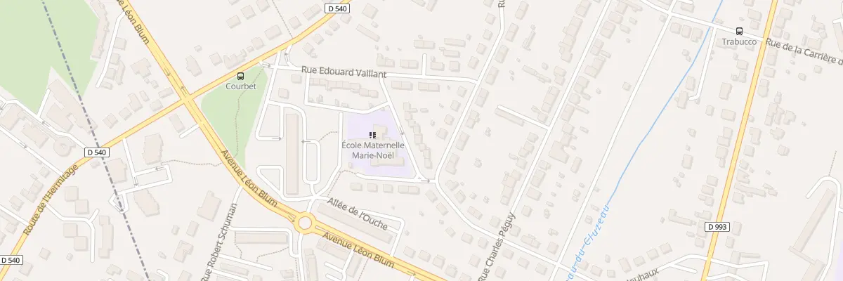 Plan du 8 Rue Professeur Paul Rivet à Montluçon