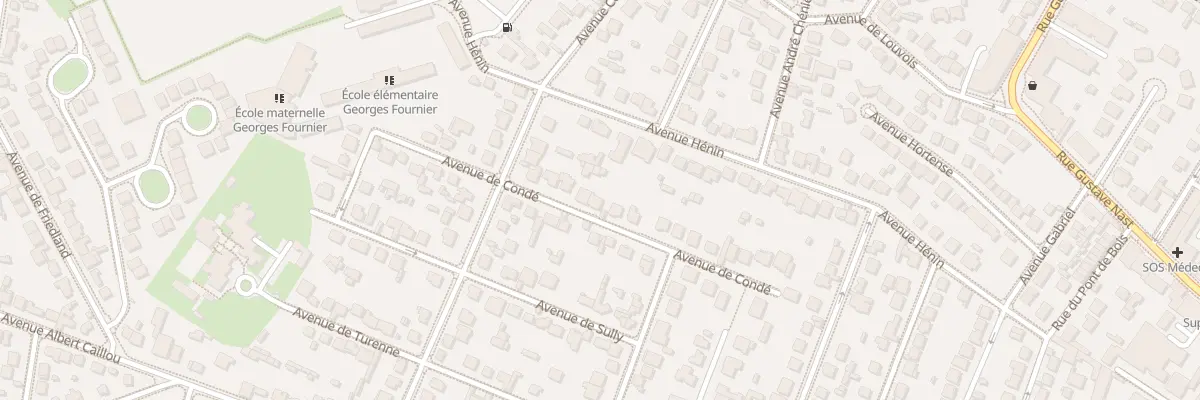 Plan du 20 Av de Condé à Chelles