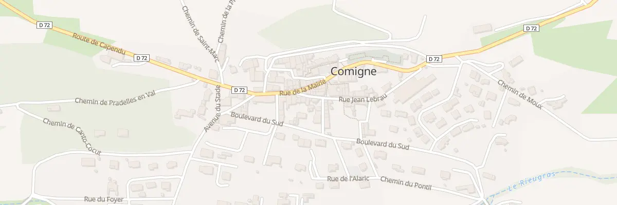 Plan du 9 Rue Jean Lebrau à Comigne