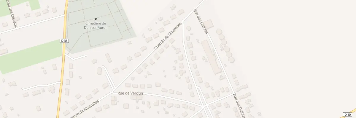 Plan du 11 Rue de la Pajone à Dun-sur-Auron