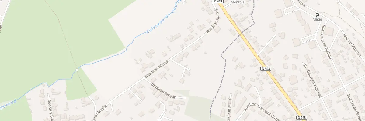 Plan du 60 Rue Jean Mathé à Domérat