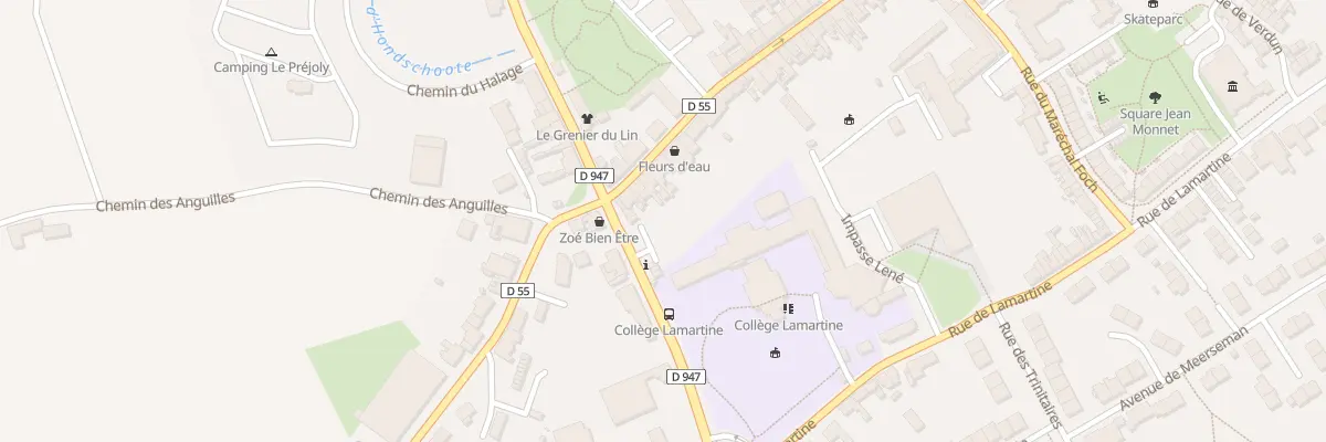 Plan du 87 Rue de la Libération à Hondschoote