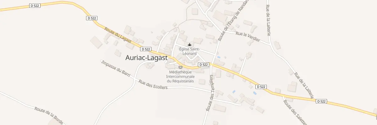 Plan du 5039 Auriac Lagast à Auriac-Lagast