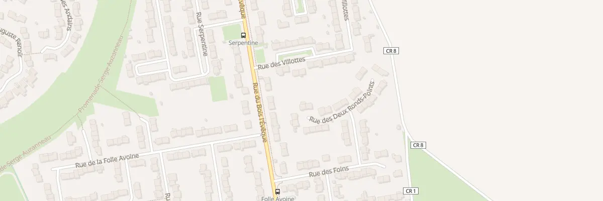 Plan du 21 Rue des Deux Ronds Points à Combs-la-Ville
