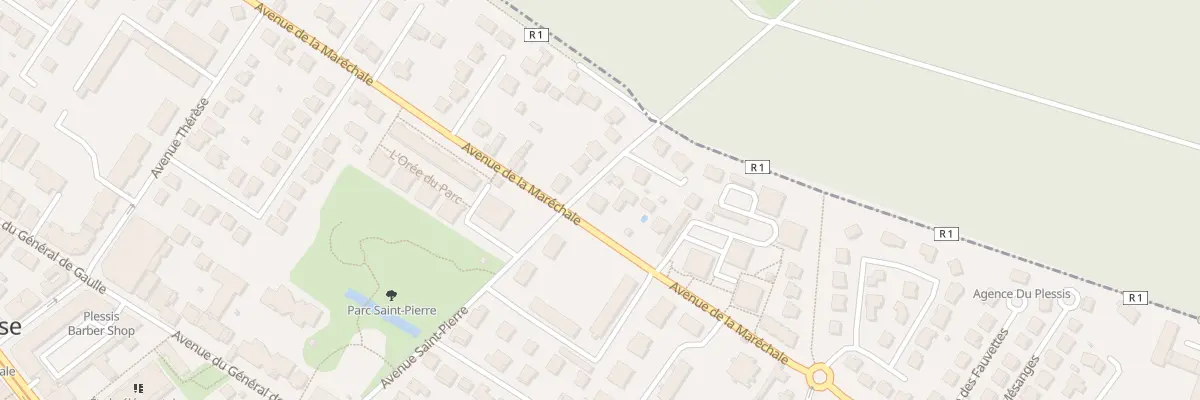 Plan du 54 Av Saint-pierre au Plessis-Trévise