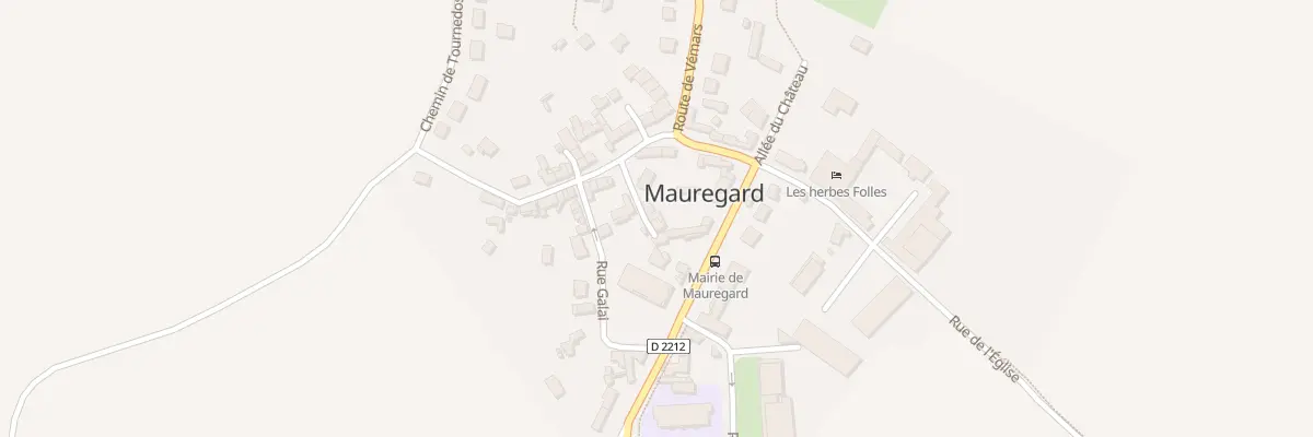 Plan du 3 Imp Moret à Mauregard