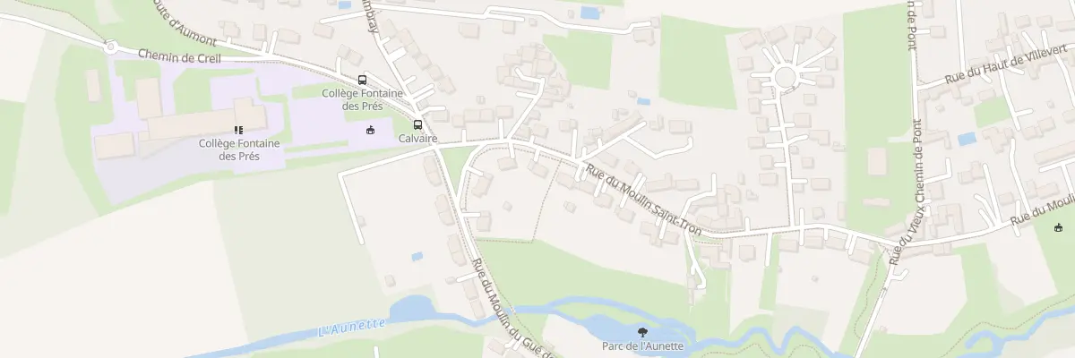 Plan du 4 Rue du Moulin Saint-tron à Senlis