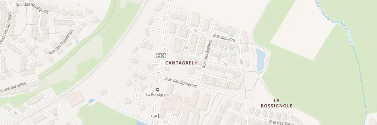 Plan du 445 Rue des Pins à Onet-le-Château