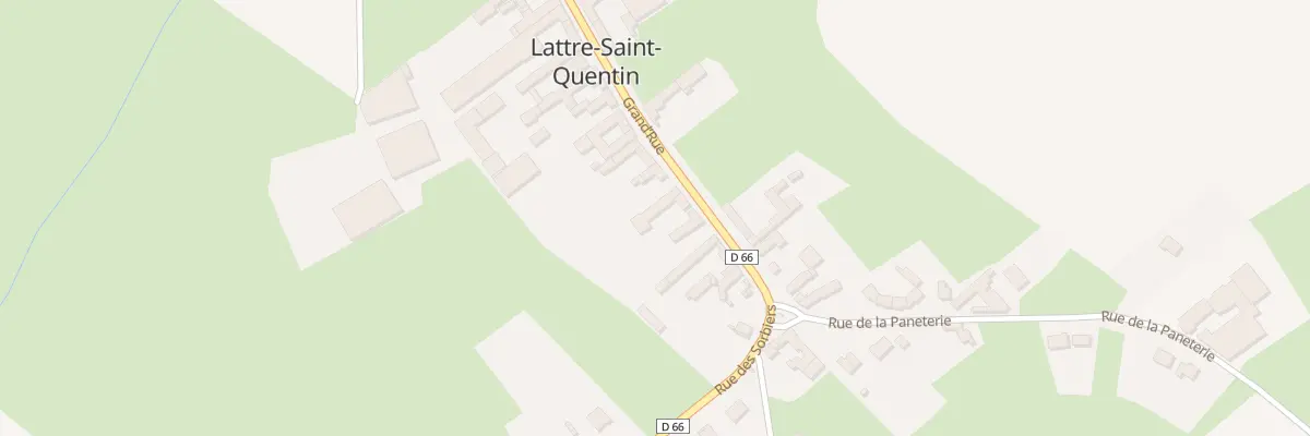Plan du 24 Gr Grand Rue à Lattre-Saint-Quentin