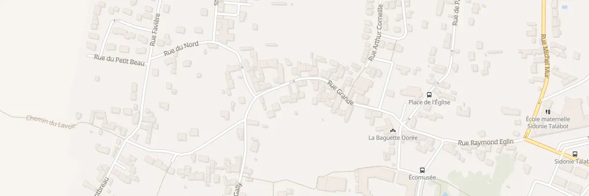 Plan du 23 Rue Grande à Savigny-le-Temple