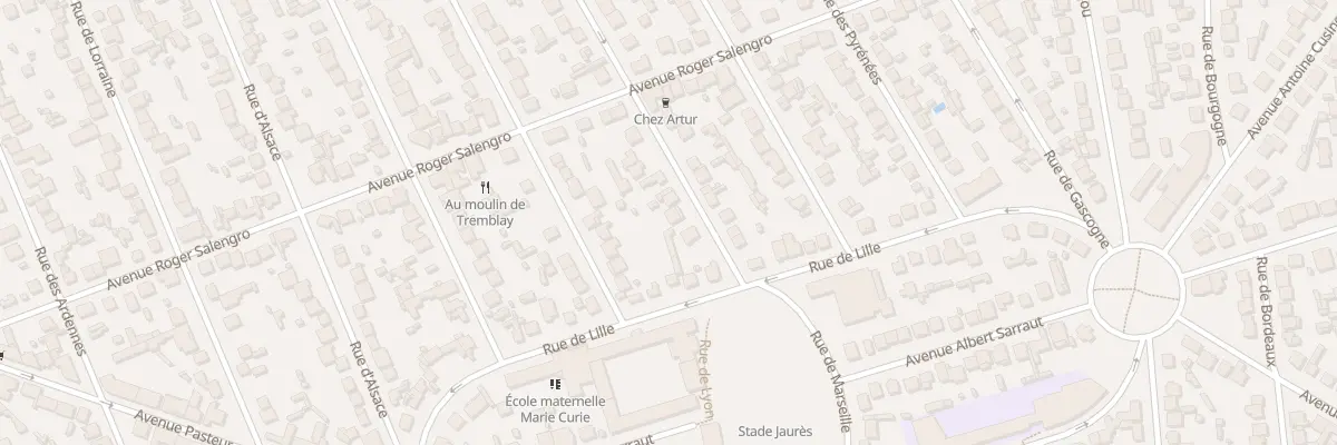 Plan du 44 Rue des Alpes à Tremblay-en-France