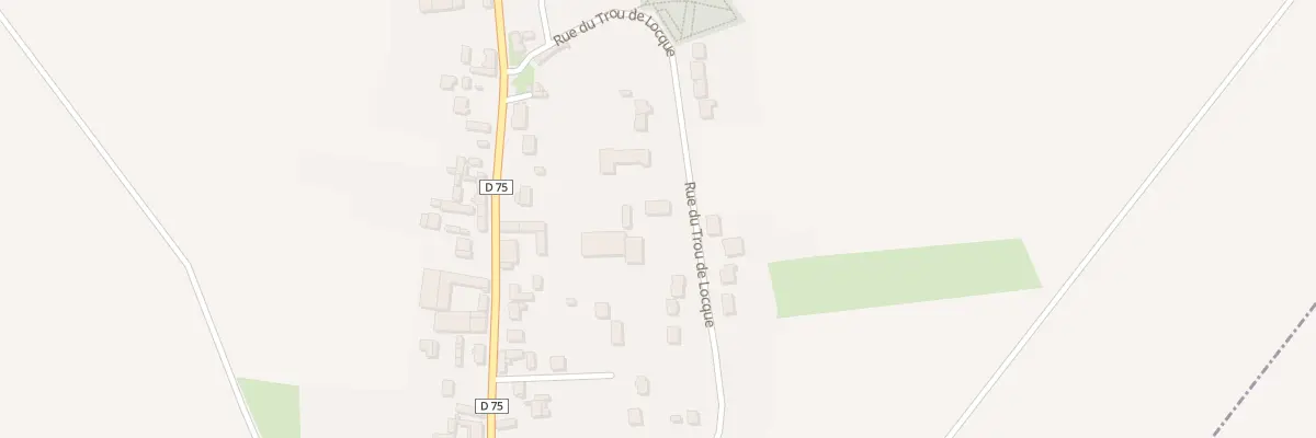 Plan du 265 Rue du Trou de Locque à Avrigny