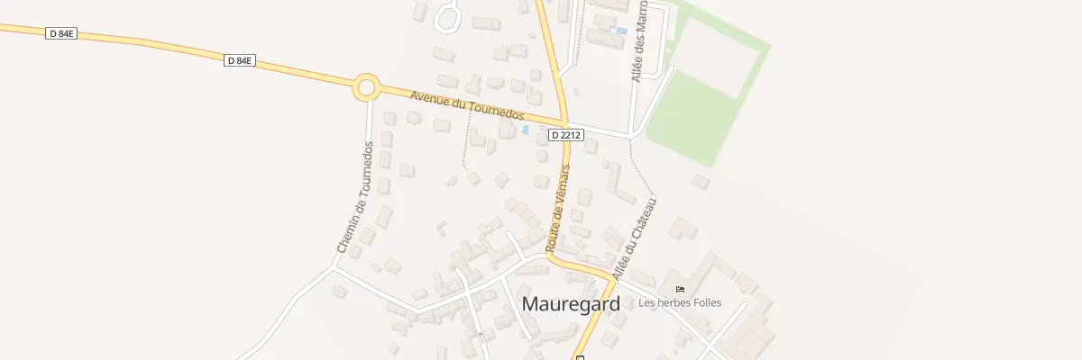Plan du 3 Rte de Vémars à Mauregard