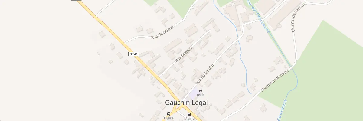 Plan du 64 Rue Dumetz à Gauchin-Légal