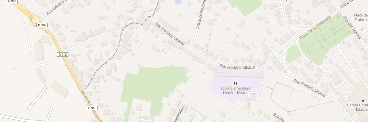 Plan du 35 Rue Frédéric Mistral à Montluçon