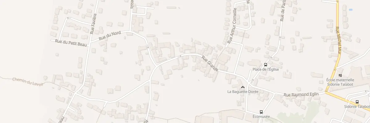 Plan du 21 Rue Grande à Savigny-le-Temple
