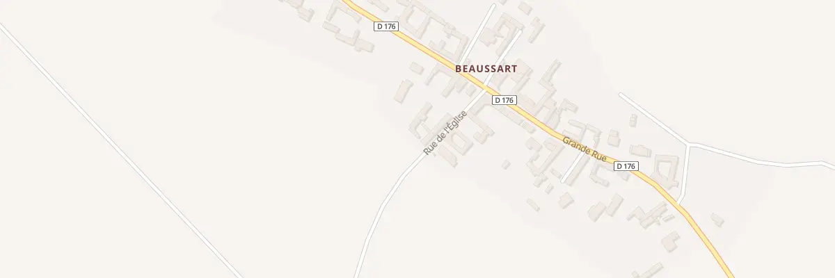 Plan du 3 Rue de l’Eglise à Mailly-Maillet