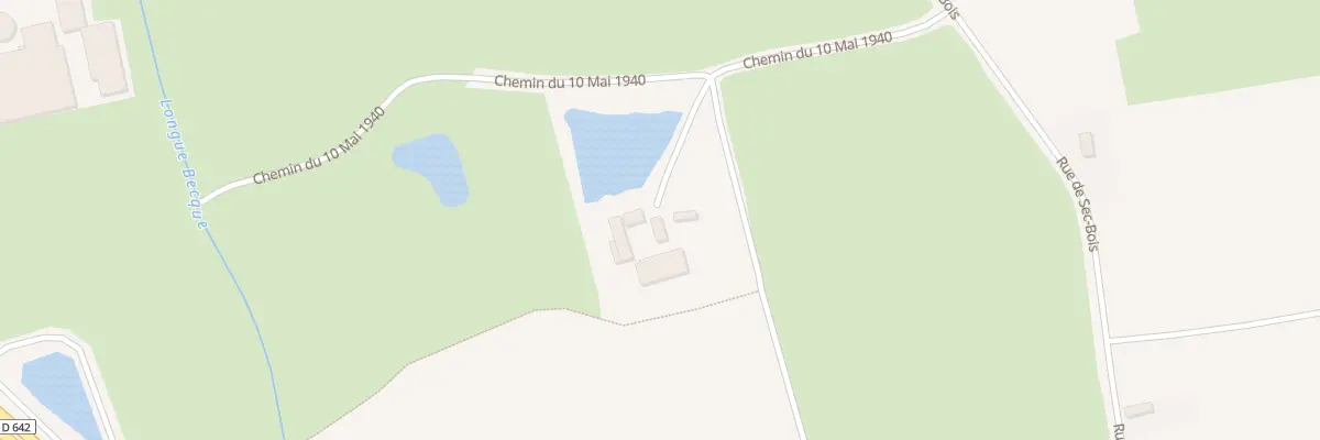 Plan du 175 Che du 10 Mai 1940 à Borre
