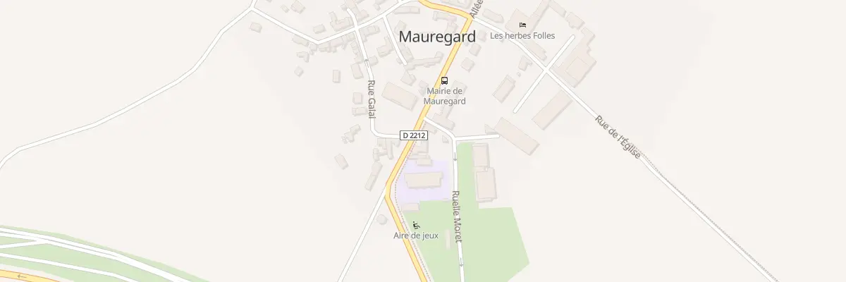 Plan du 8 Rue de la Grande Allée à Mauregard