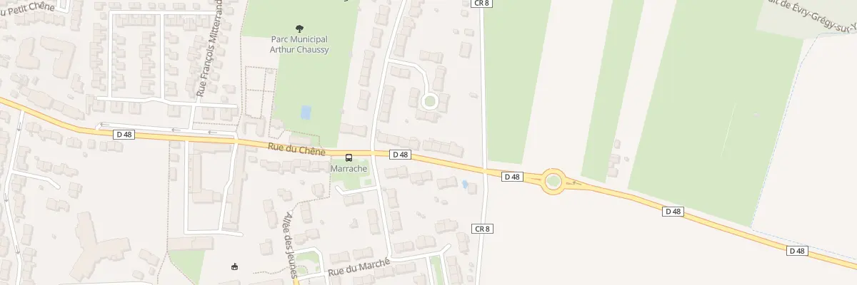 Plan du 8 Rue du Chêne à Combs-la-Ville