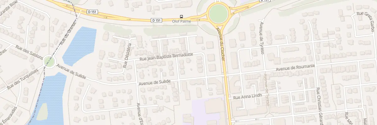 Plan du 5 Rue Jean-Baptiste Bernadotte à Savigny-le-Temple