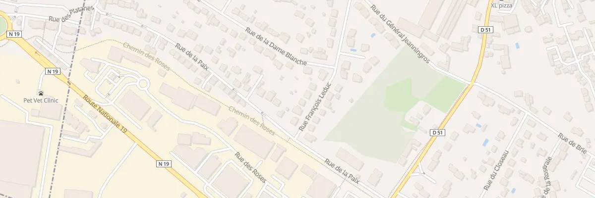Plan du 26 Rue François Leduc à Servon