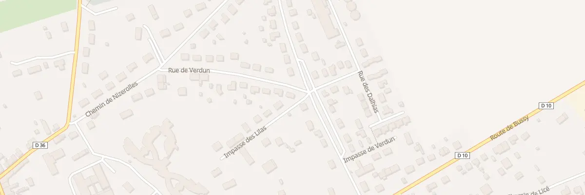 Plan du 15 Rue de Verdun à Dun-sur-Auron