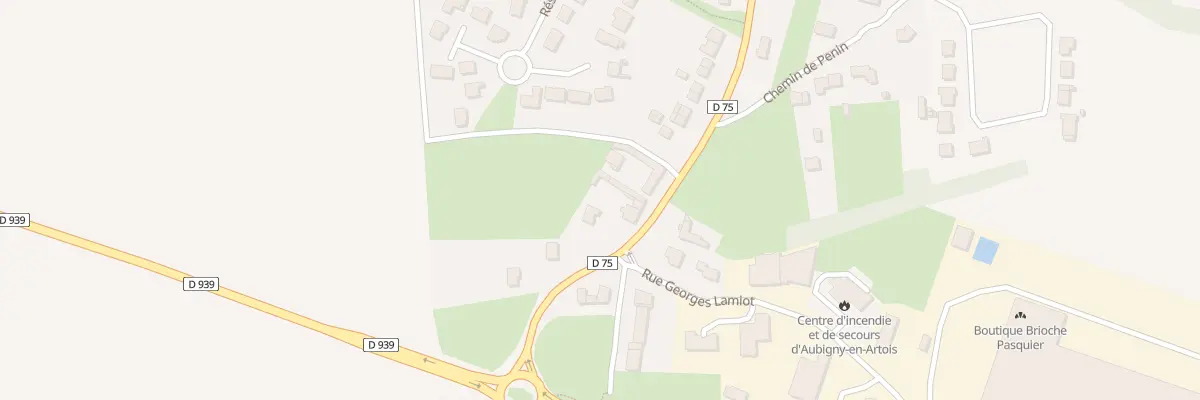 Plan du 22B Rue Georges Lamiot à Aubigny-en-Artois
