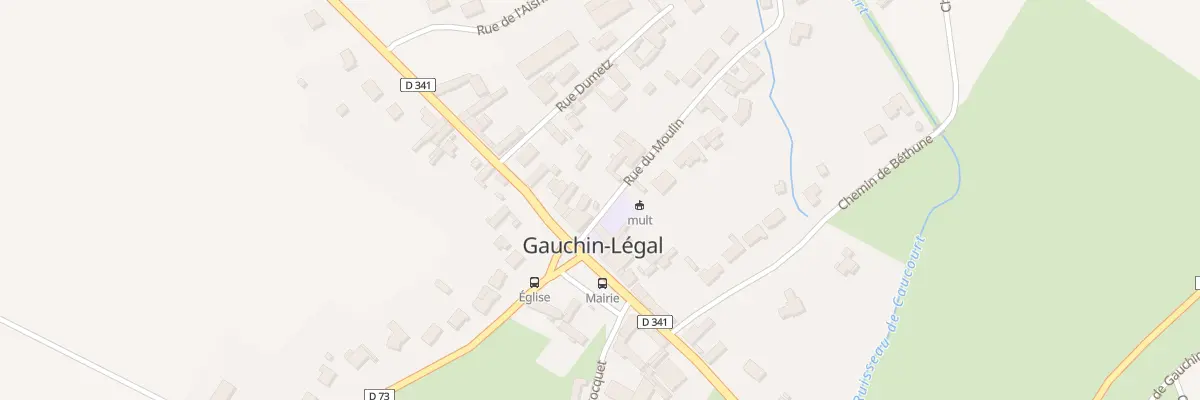 Plan du 710 Chs Brunehaut à Gauchin-Légal