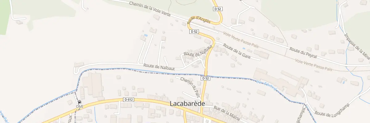 Plan du 22 Rte de Nalbaut à Rouairoux