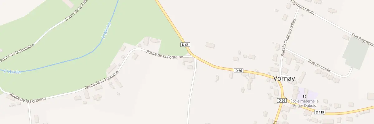 Plan du 2 Rue de l’Huilerie à Vornay