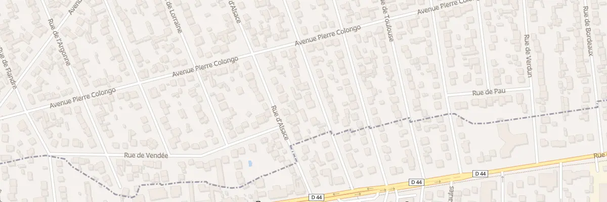Plan du 46 Rue de la Marne à Tremblay-en-France