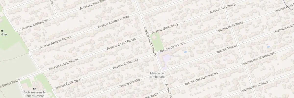 Plan du 41B Av Louis Dequet à Tremblay-en-France