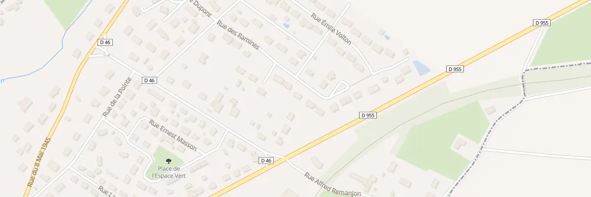 Plan du 20 Rue des Ramines aux Aix-d’Angillon
