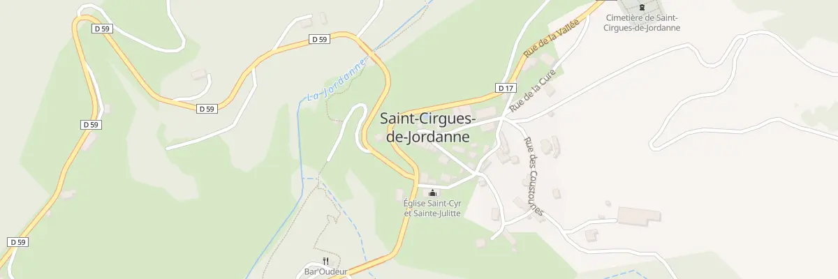 Plan du 5081 Le Bourg à Saint-Cirgues-de-Jordanne
