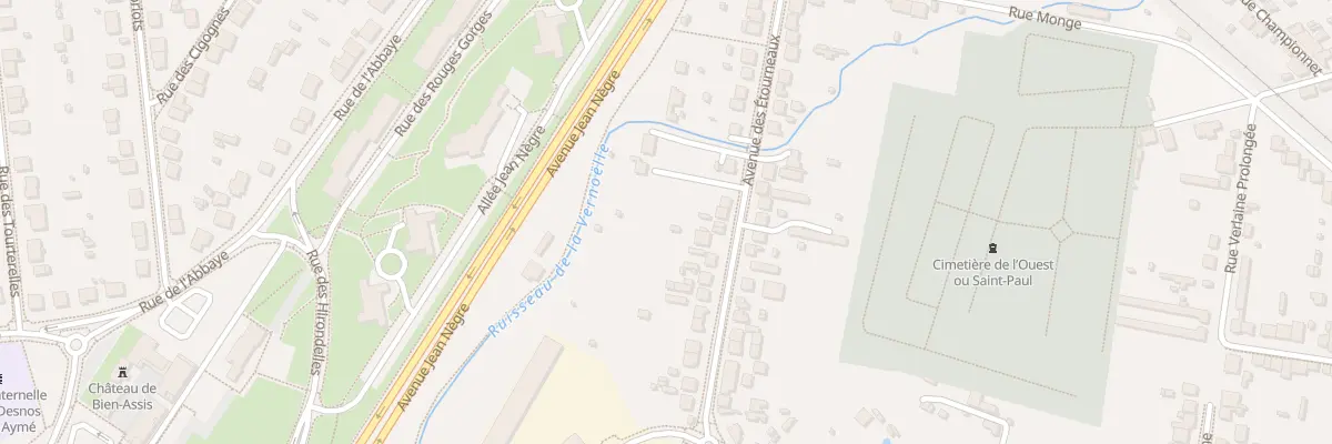 Plan du 27 Av des Etourneaux à Montluçon