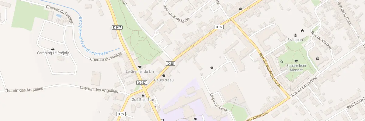 Plan du 69 Rue de la Libération à Hondschoote