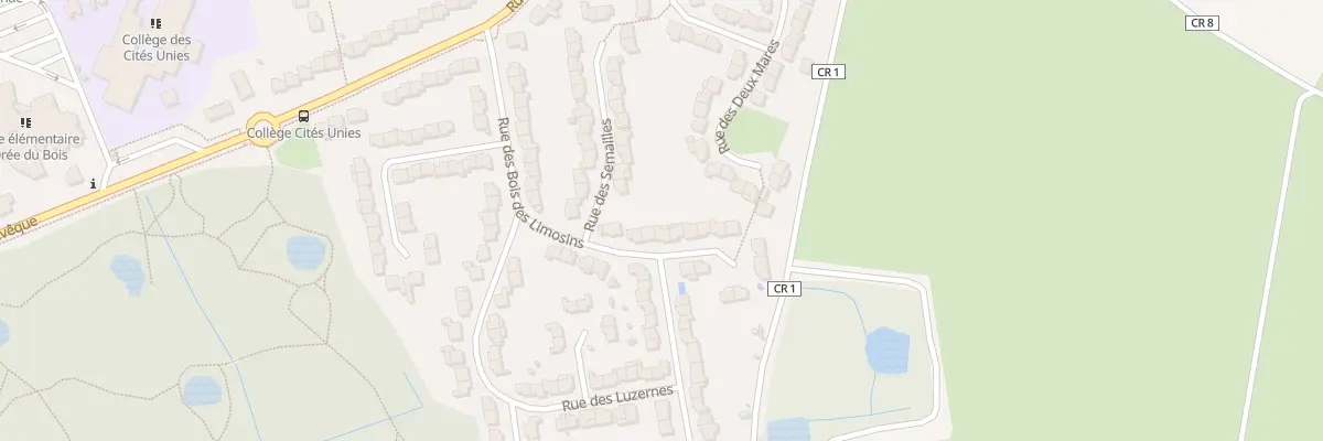 Plan du 27 Rue du Bois des Limosins à Combs-la-Ville