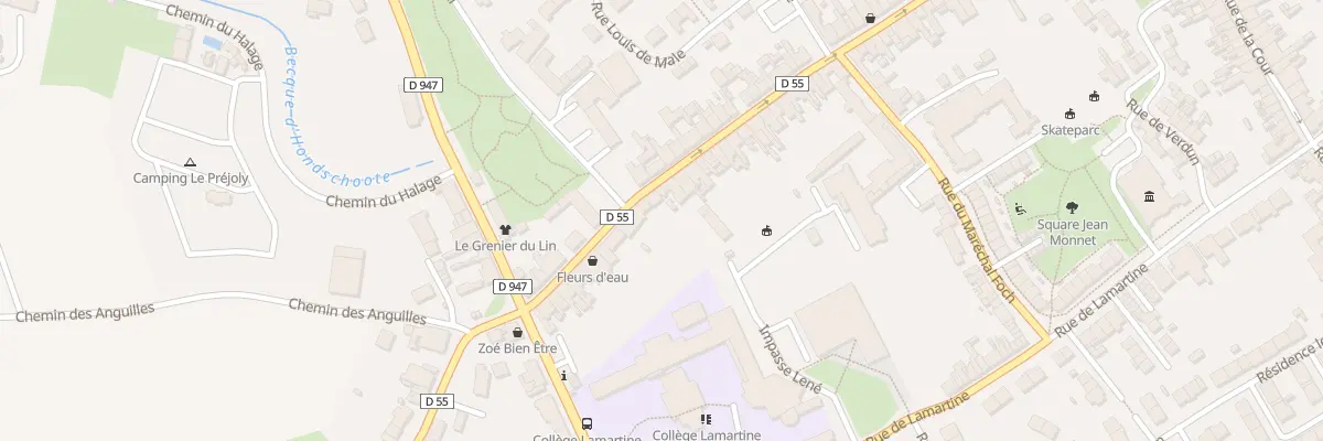 Plan du 69B Rue de la Libération à Hondschoote