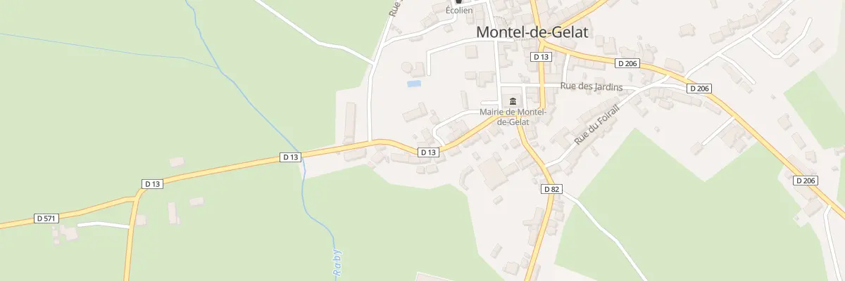 Plan du 3 Rue du Couvent à Montel-de-Gelat