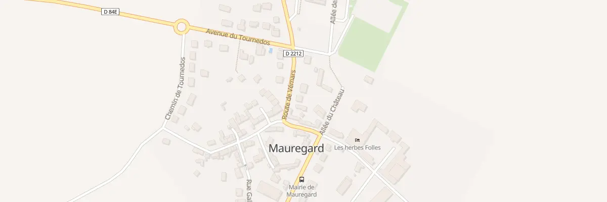 Plan du 4 Rte de Vémars à Mauregard