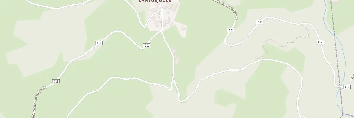 Plan du 5025 Lantuejouls à Murols