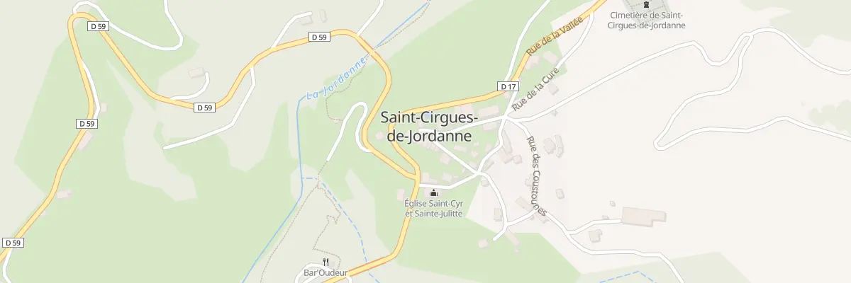 Plan du 5082 Le Bourg à Saint-Cirgues-de-Jordanne